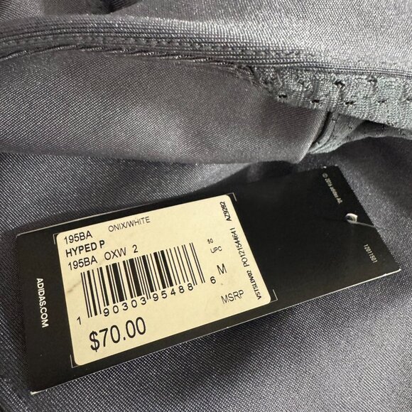 Adidas Hyped Football Pants Mens Medium Gray White No Pads NWT SS-1965 - Picture 9 of 14